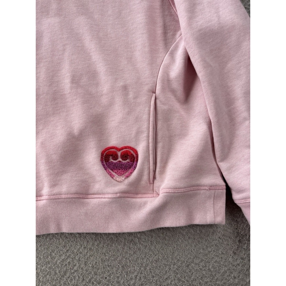 G/Fore Sweatshirt Womens Medium Sweater Golf Fast Pink French Terry Pullover - Picture 2 of 9
